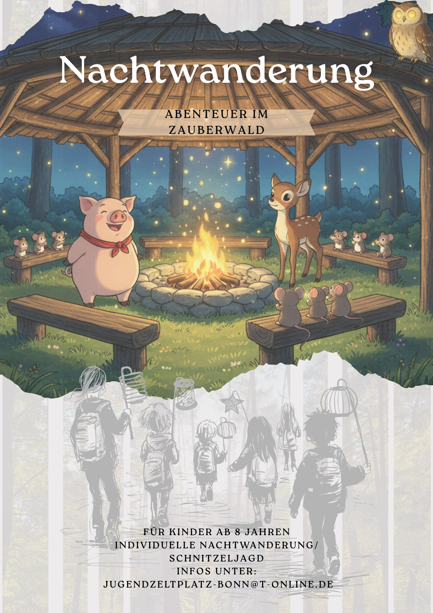 Nachtwanderung Flyer